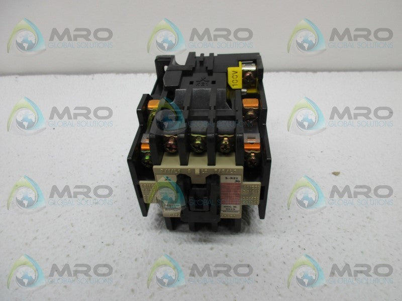 MITSUBISHI S-K21 CONTACTOR 100V 50AMP  NSNP