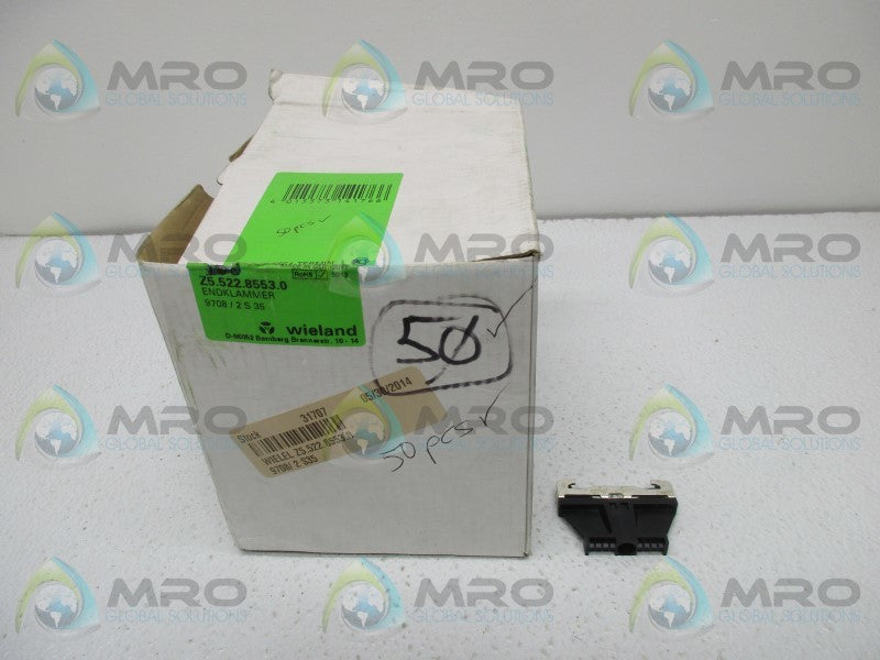 WIELAND Z5.522.8553.0 END BRACKET 9708/2S35 (IN BOX)  NSNP