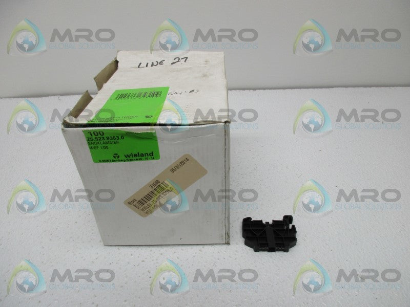 WIELAND Z5.523.9353.0 END BRACKET WEF-1/35 (IN BOX)  NSNP