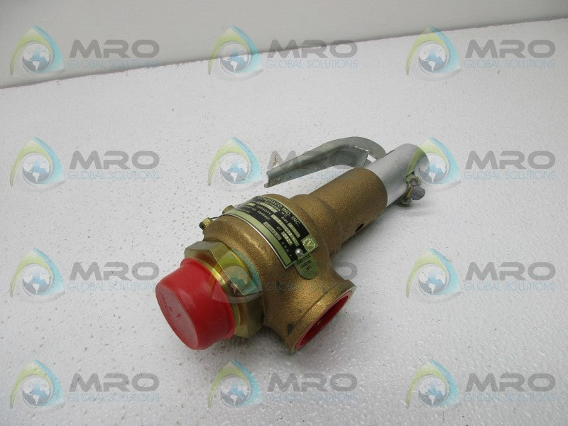 CONBRACO 19501-33 PRESSURE RELIEF VALVE 1-1/4"  NSNP