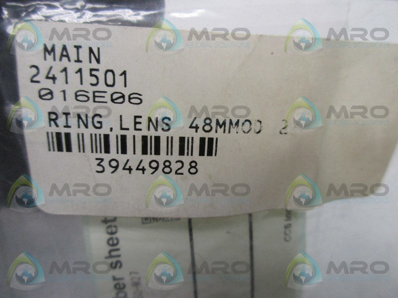 INDUSTRIAL MRO 2411501 RING LENS * NEW IN BAG *