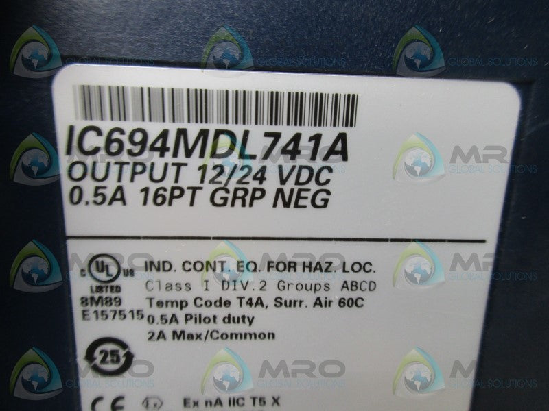 GE FANUC IC694MDL741A OUTPUT MODULE  NSNP