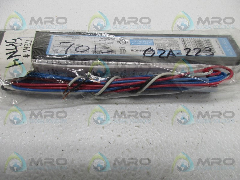 PHILLIPS ADVANCE IOPA-2P32-N ELECTRONIC BALLAST * NEW IN ORIGINAL PACKAGE *