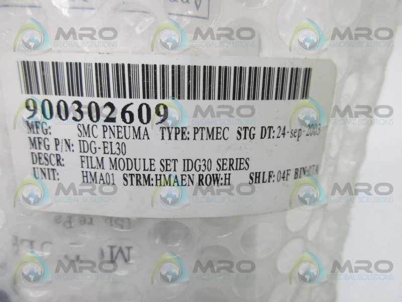 SMC IDG-EL30 FILM MODULE SET  NSNP