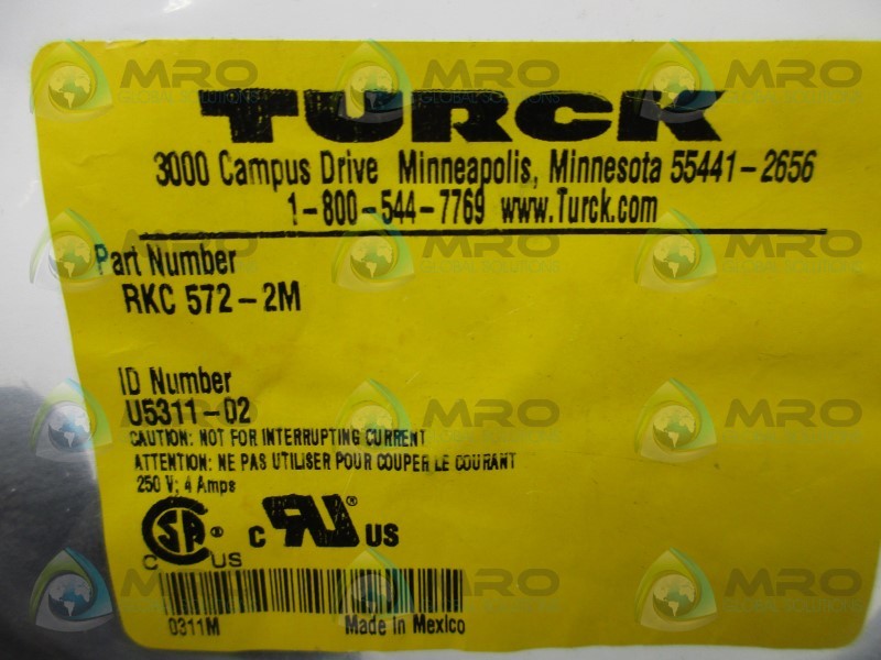 TURCK RKC-572-2M CABLE  NSMP