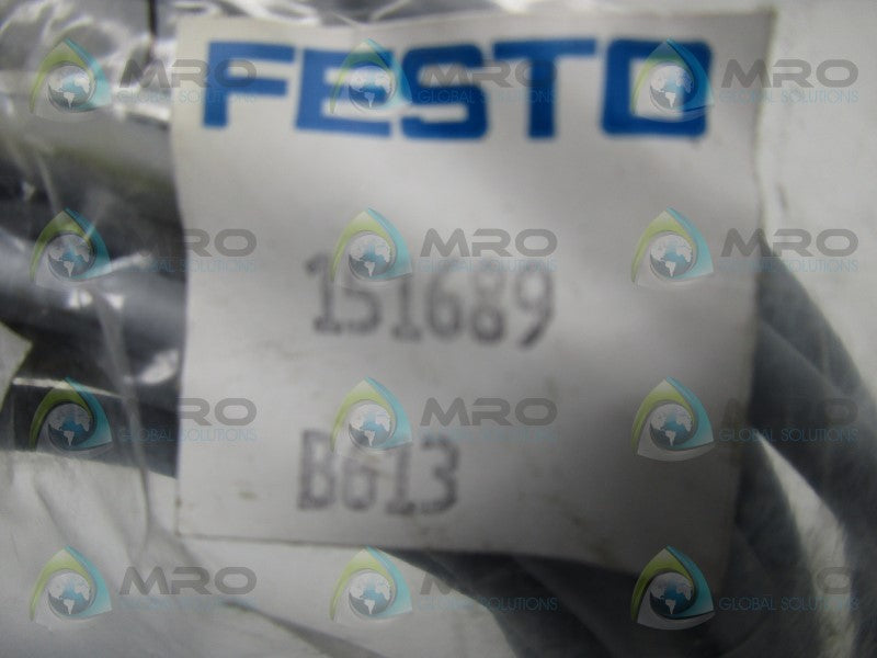 FESTO KMEB-1-24-5-LED 151689 PLUG SOCKET * NEW IN FACTORY BAG *