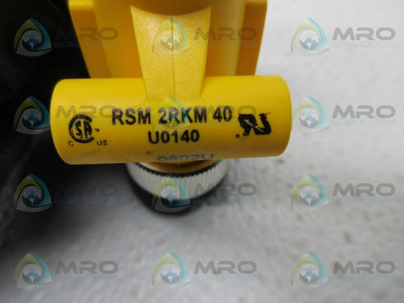 TURCK RSM-2RKM-40 CONNECTOR  NSNP