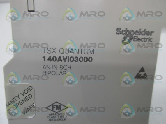SCHNEIDER ELECTRIC 140AVI03000 ANALOG INPUT  MODULE * NEW IN BOX *