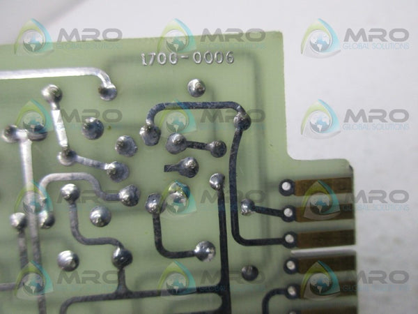 BALSBAUGH 1700-0006 CIRCUIT BOARD  UNMP