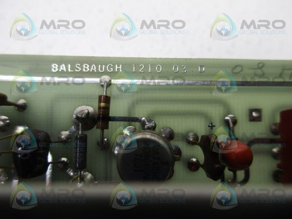 BALSBAUGH 1700-0006 CIRCUIT BOARD  UNMP