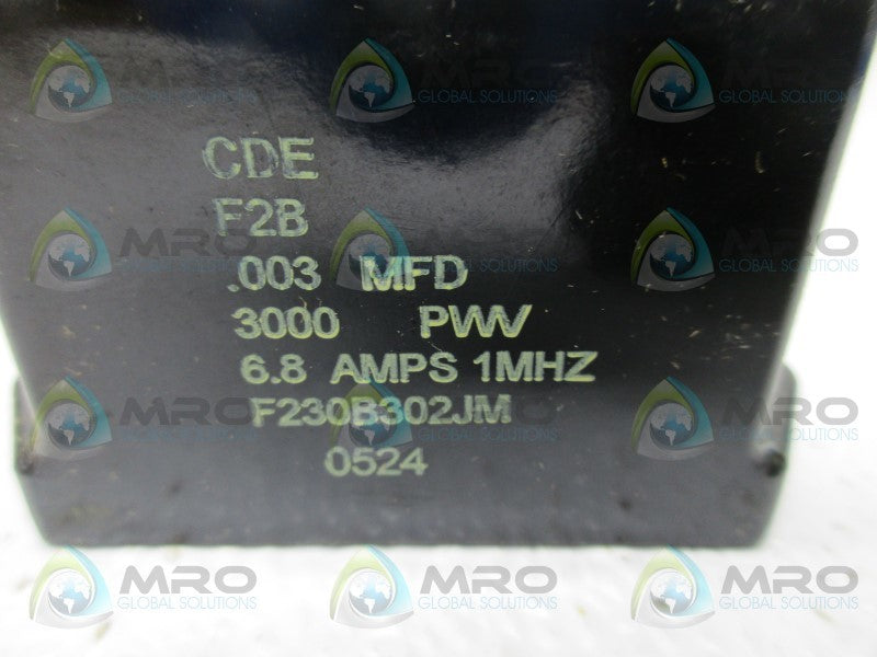 CDE F230B302JM CAPACITOR  NSNP