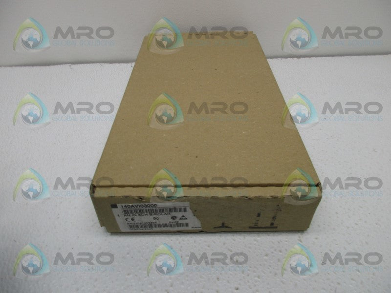 SCHNEIDER ELECTRIC 140AVI03000 ANALOG INPUT  MODULE * FACTORY SEALED *