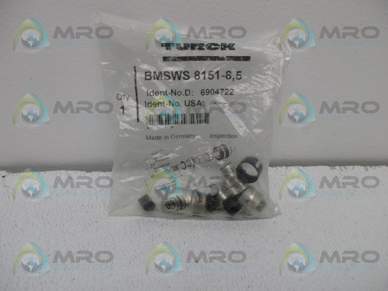 TURCK BMSWS8151-8,5 CONNECTOR * NEW IN FACTORY BAG *
