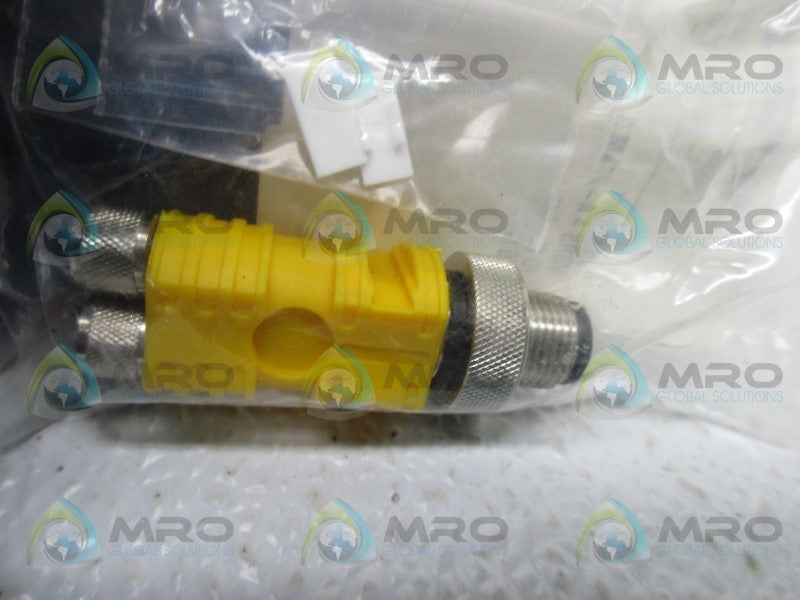 TURCK U0117-1 MOLDED TWIN JUNCTION * NEW IN FACTORY BAG *
