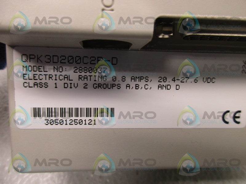 TOTAL CONTROL QPK3D200C2P-D OPERATOR INTERFACE  NSNP