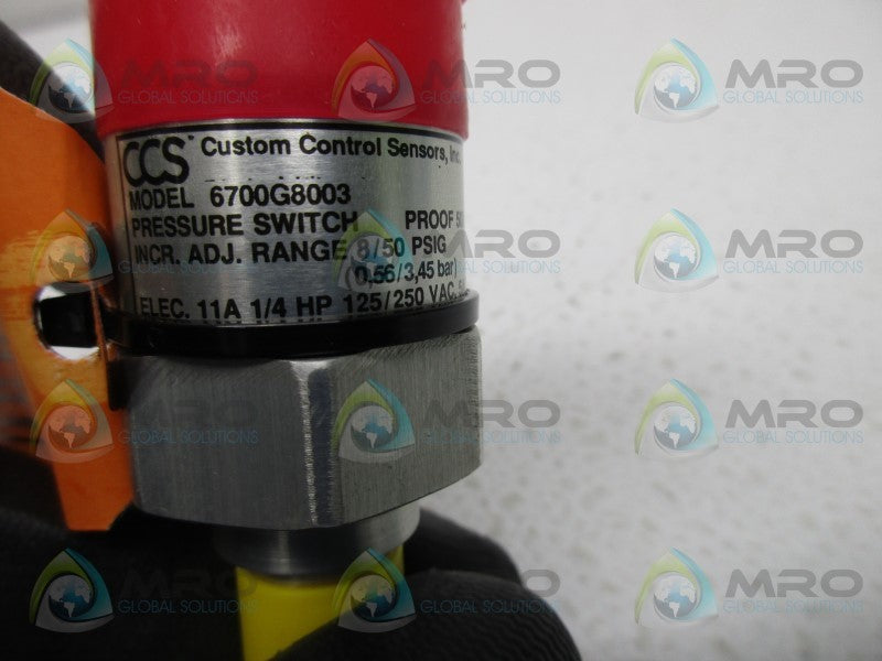 CCS 6700G8003 PRESSURE SWITCH  NSMP