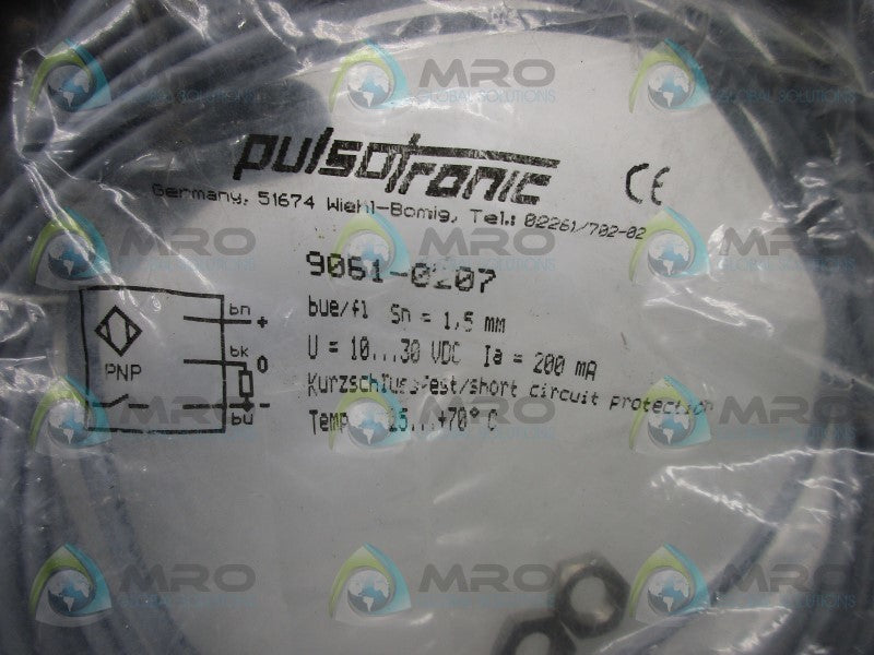 PULSOTRONIC 9061-0207 CABLE  NSMP