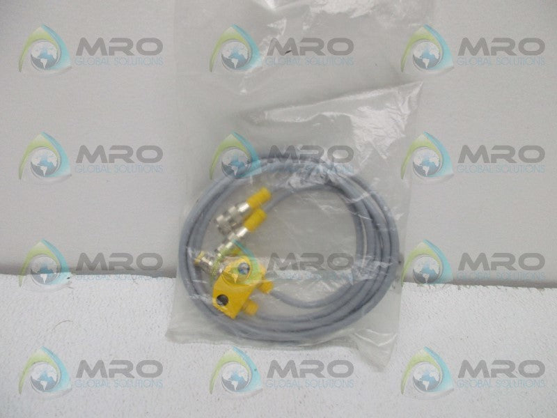 TURCK VB2-FSM-4.4/2RK-4T-11 U0100-7 MOLDED TWIN JUNCTION  NSMP