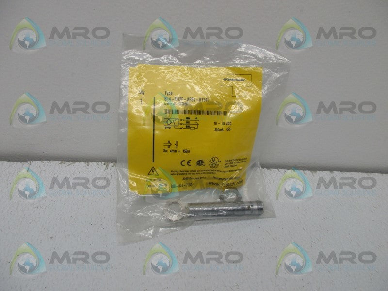 TURCK BI4-M12E-AP6X-H1141 4MM PROXIMITY SENSOR * NEW IN FACTORY BAG *