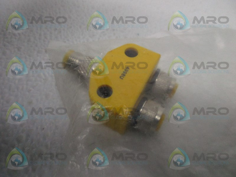 TURCK VB2-FSM-4.4/2FKM.4 MOLDED TWIN JUNCTION * NEW IN FACTORY BAG *
