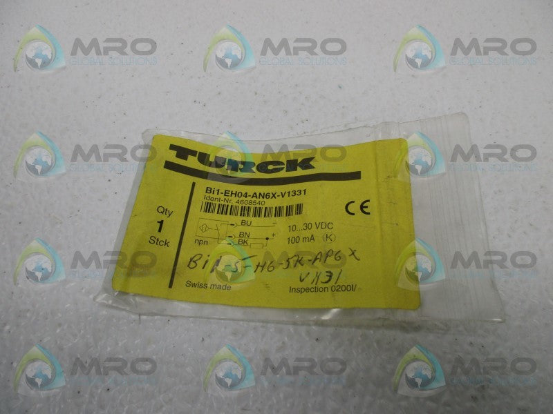 TURCK BI1-EH04-AN6X-V1331 PROXIMITY SWITCH * NEW IN FACTORY BAG *