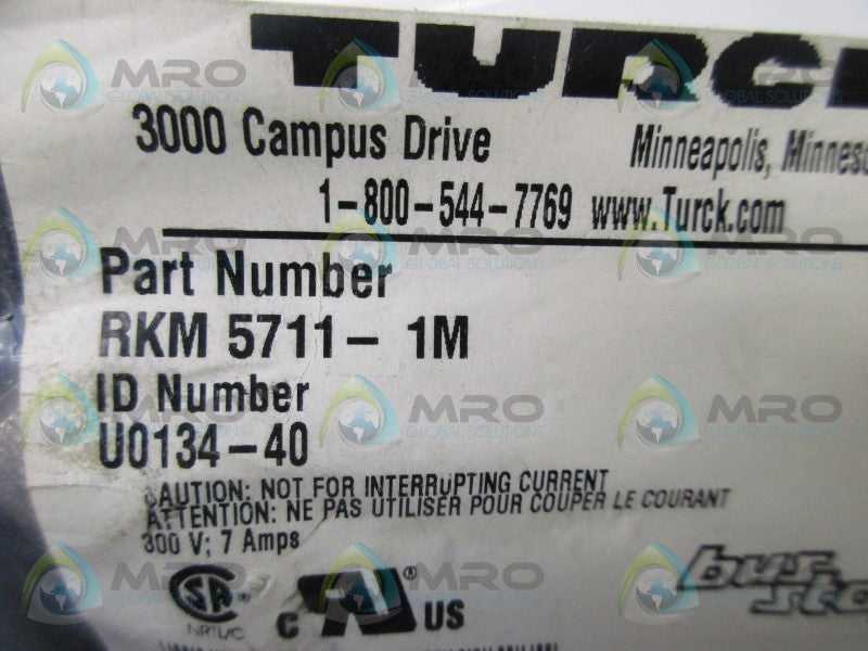 TURCK RKM-5711-1M CABLE  NSMP