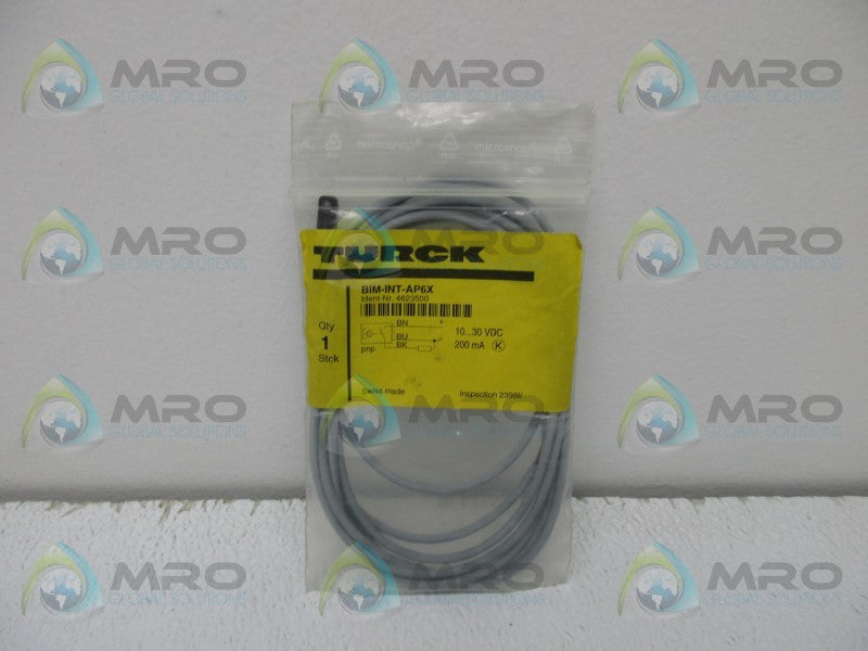TURCK BIM-INT-AP6X PROXIMITY SWITCH SENSOR * NEW IN FACTORY BAG *
