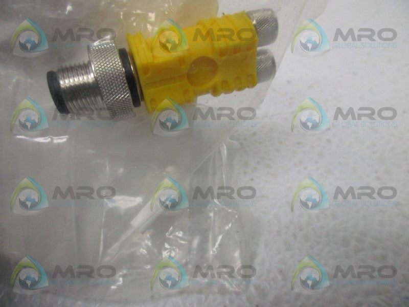 TURCK VBRS4.4-2SKM3 TWIN JUNCTION CORDSET * NEW IN FACTORY BAG *