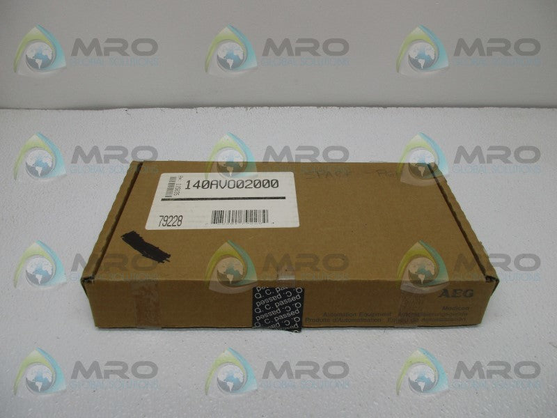 SCHNEIDER ELECTRIC 140AVO02000 ANALOG OUTPUT MODULE  NSMP