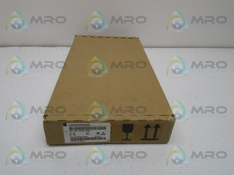 SCHNEIDER ELECTRIC 140DAI55300 INPUT MODULE * FACTORY SEALED *