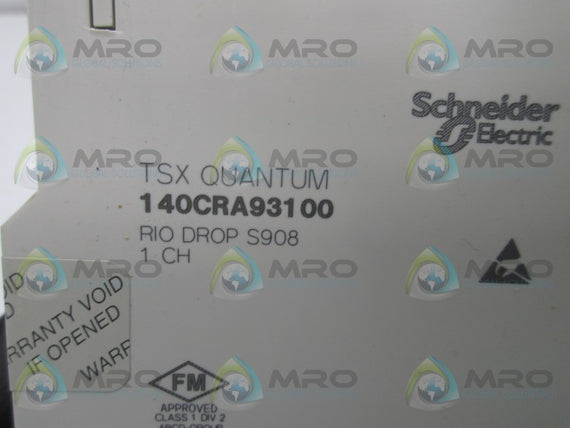 SCHNEIDER ELECTRIC 140CRA93100 INTERFACE MODULE * NEW IN BOX *
