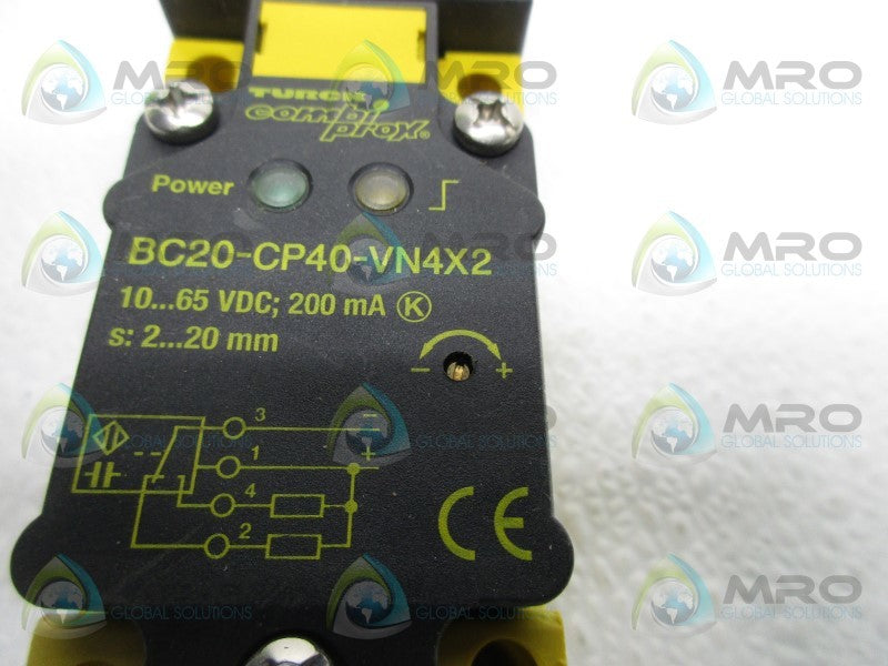 TURCK BC20-CP40-VN4X2 20MM PROXIMITY SENSOR  NSNP