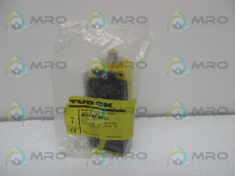 TURCK BC20-CP40-VN4X2-H1141 CAPACITIVE PROXIMITY SENSOR  NSMP