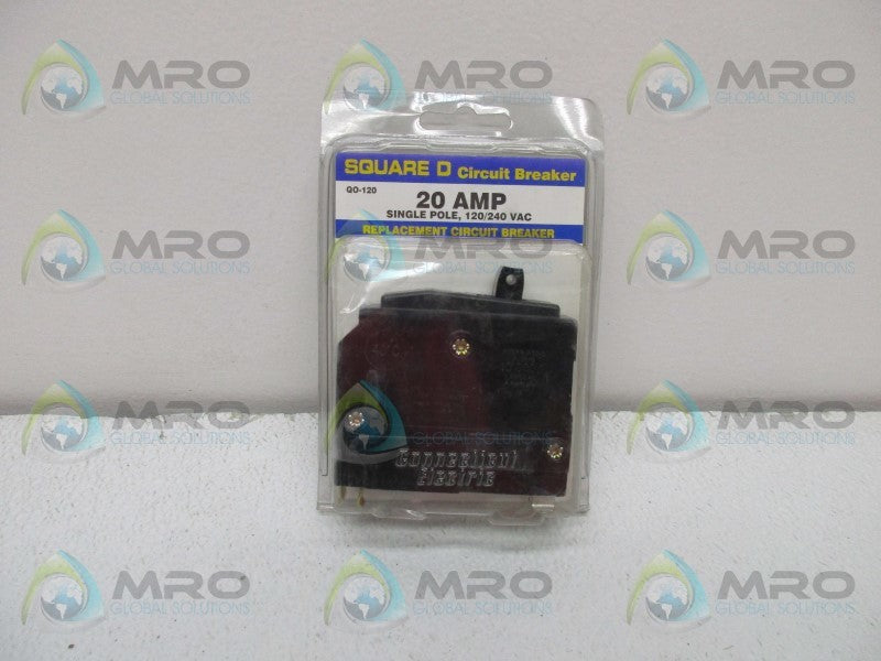 SQUARE D QO120 20A  NSMP