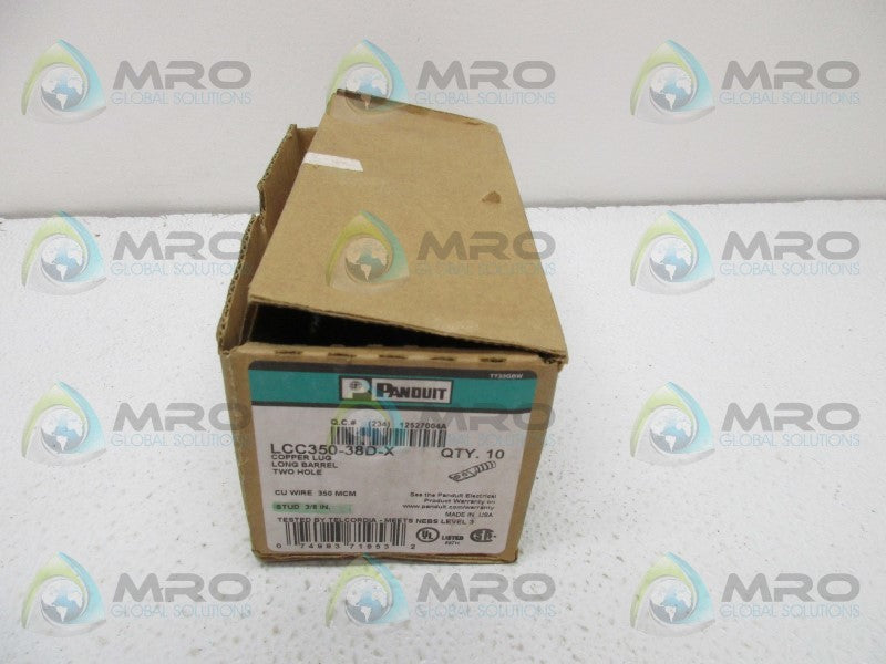 PANDUIT LCC350-38D-X COPPER COMPRESSION LUG (IN BOX)  NSNP