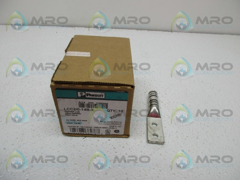 PANDUIT LCC2/0-14B-X COPPER COMPERSSION LUG (IN BOX)  NSNP