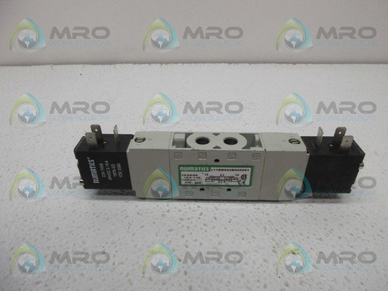 NUMATICS L11BB652B000061 SOLENOID VALVE (AS PICTURED)  UNMP