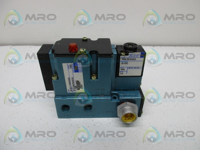 MAC 6213C-111-PM-501DA SOLENOID VALVE (AS PICTURED)  NSNP