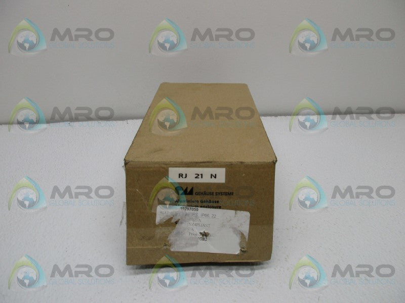 GEHAUSE SYSTEMS RJ21N ALUMINIUM ENCLOSURE  NSMP