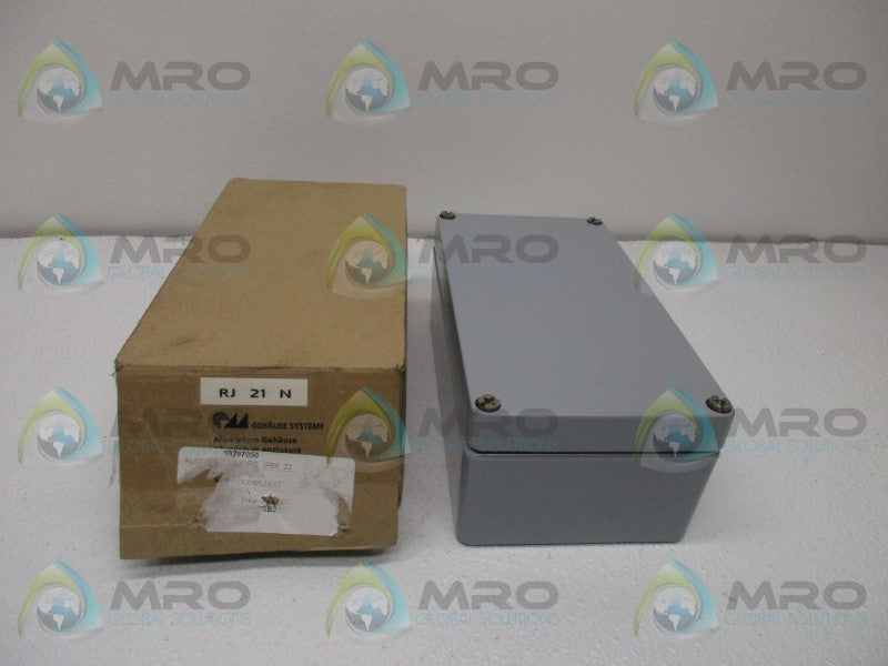 GEHAUSE SYSTEMS RJ21N ALUMINIUM ENCLOSURE  NSMP
