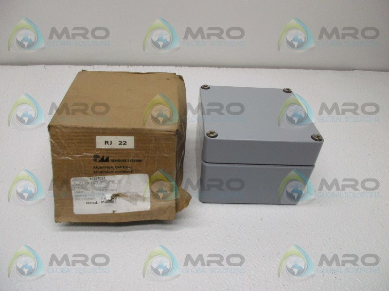 GEHAUSE SYSTEMS RJ22 ALUMINIUM ENCLOSURE  NSMP