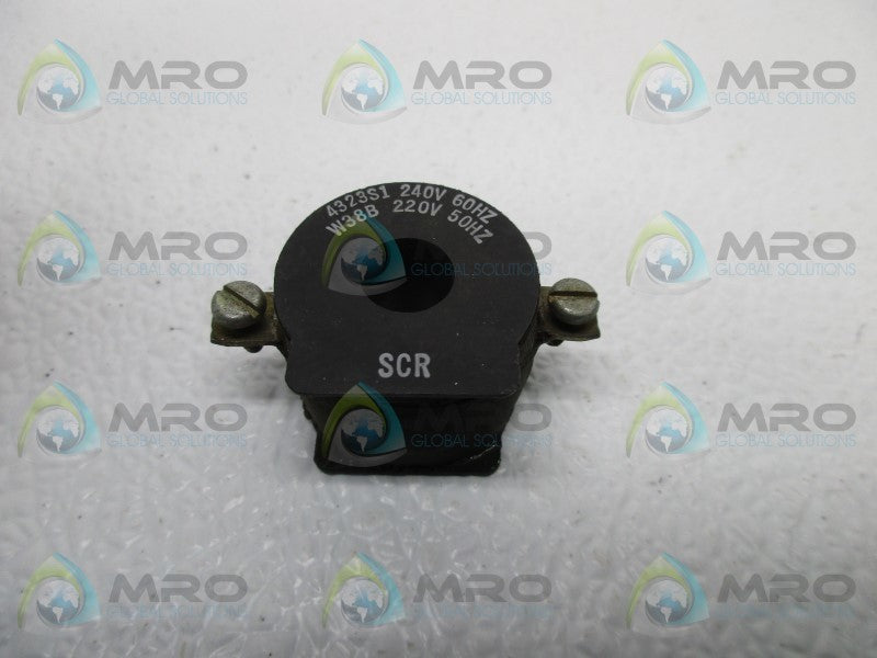 SQUARE D 4323S1 COIL 240V 60HZ  NSNP