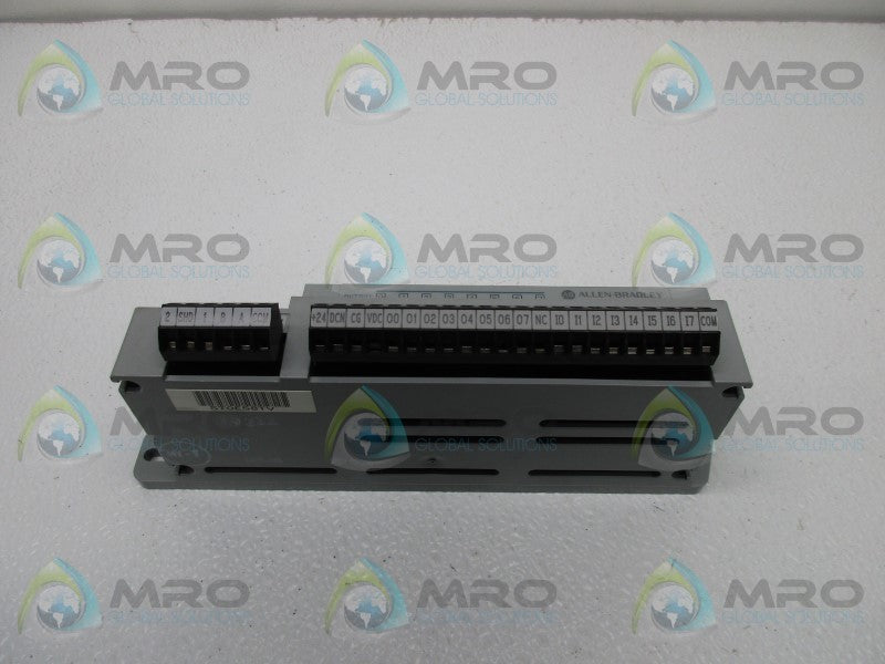 ALLEN BRADLEY 1791-IOBA SER. A DISTRIBUTED I/O 24VDC 16PT  NSNP