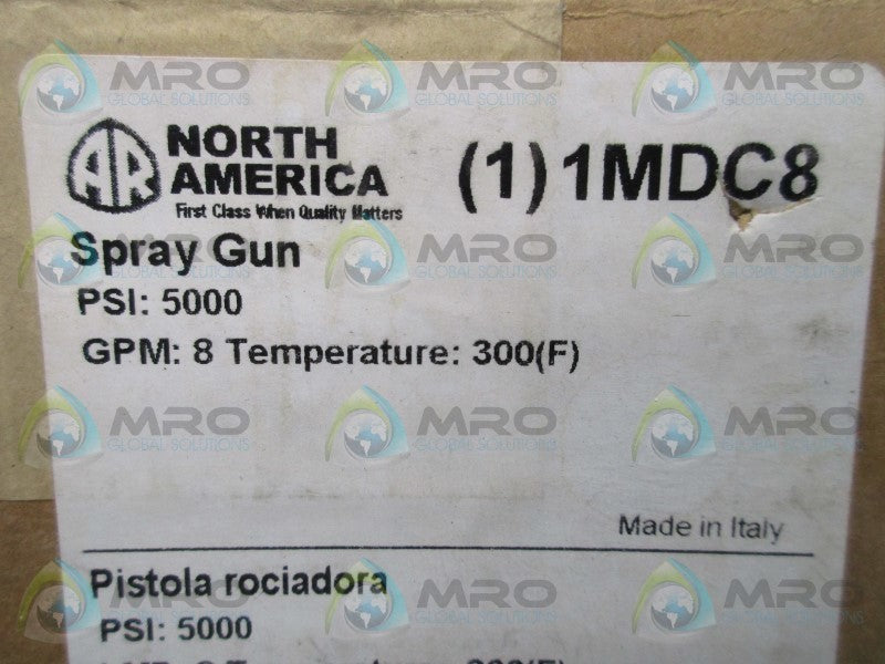 NORTH AMERICA 1MDC8 SPRAY GUN  NSMP