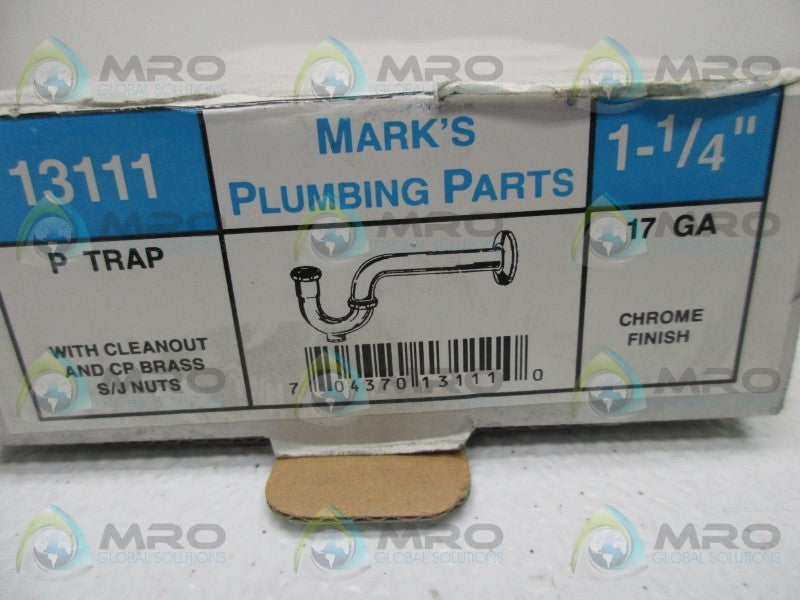 MARK'S 13111 P-TRAP 1-1/4"  NSMP