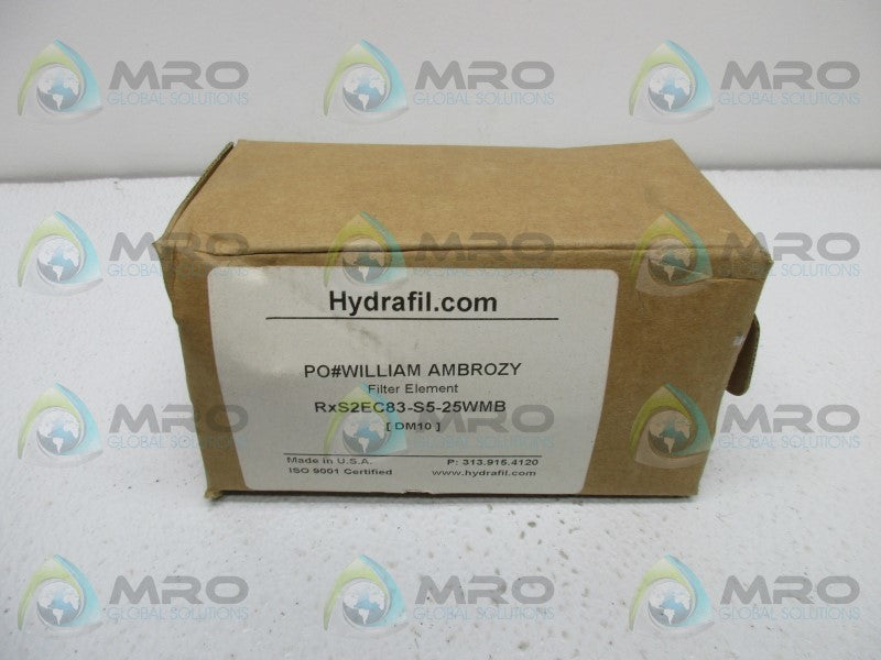 SCHROEDER RXS2EC83-S5-25WMB FILTER  NSMP
