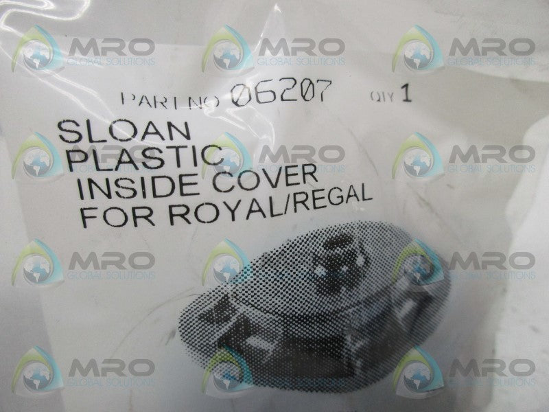 SLOAN 06207 A71 PLASTIC INSIDE COVER  NSMP