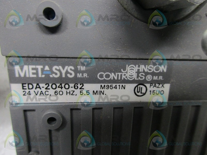 JOHNSON CONTROLS EDA-2040-62 ELECTRIC DAMPER ACTUATOR  NSMP