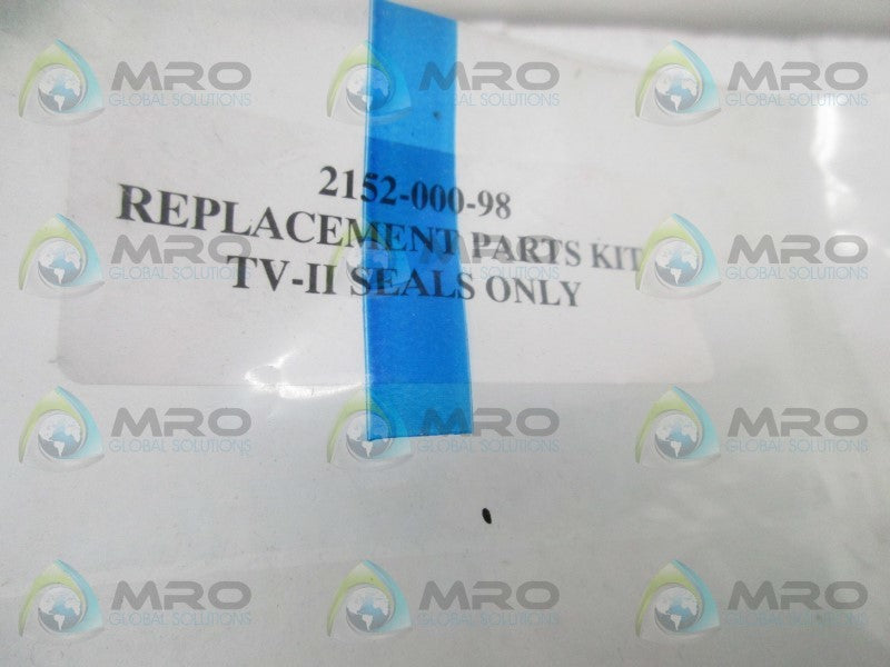 INDUSTRIAL MRO 2152-000-98 REPLACEMENT PART KIT * NEW IN FACTORY BAG *