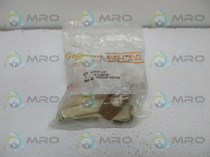 HOFFMAN A-L2ACCW LATCH KIT * NEW IN FACTORY BAG *